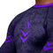 Hayabusa Arrow Ranked Rashguard - Lange Mouw - IBJJF-compatibel - Paars - maat XL