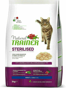 Natural Trainer - Sterilised White Meat Kattenvoer