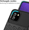 iMoshion Hoesje Geschikt voor Samsung Galaxy A03 Hoesje Siliconen - iMoshion Thunder Backcover - Zwart