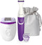 Philips Satinelle Essential BRP505/00 - Compacte epilator - Ergonomische handgreep - Wit