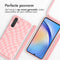 iMoshion Hoesje Geschikt voor Samsung Galaxy A34 (5G) Hoesje Met Koord - iMoshion Siliconen design hoesje met koord - Roze / Retro Pink