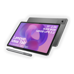 Lenovo Idea Tab - Tablet - 11" scherm 128GB opslag 8GB RAM - Grijs