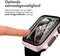 imoshion Screenprotector - Geschikt voor Apple Watch Series 4 / 5 / 6 / SE - 44mm - Roze Full Cover Hard Case / Beschermend Hoesje - Rosé goud