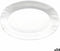 Serveerschaal Bormioli Rocco Ebro Ovalen Wit Glas (22 cm) (24 Stuks)