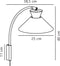 Nordlux Dial - Wandlamp E27 - Scandinavisch design - Grijs