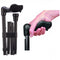 Walk-On opvouwbare wandelstok - Anatomisch handvat - Verstelbaar 84-94 cm - Links - Zwart