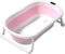 Ruimtebesparend Opvouwbaar Babybad - Roze - Compact Opbergbaar