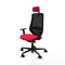 Bureaustoel Piqueras y Crespo D036N2W Rood