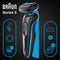 Braun 51-M4500cs - Elektrisch Scheerapparaat - 3 flexibele mesjes - Blauw