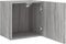 vidaXL - Tv-wandmeubel - 40,5x30x40 - cm - bewerkt - hout - grijs - sonoma