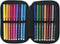 Driedubbele Pennenzak Milan Sunset 49 Onderdelen 19,5 x 13 x 7,5 cm Groen