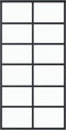 vidaXL - Schuifdeur - met - beslag - 102x205 - cm - aluminium - en - ESG-glas