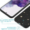 iMoshion Hoesje Geschikt voor Samsung Galaxy S20 Plus Hoesje Siliconen - iMoshion Design hoesje - Zwart / Meerkleurig / Goud / Stars Gold