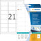 Herma Labels white 63,5x38,1 removable SuperPrint 525 pcs.
