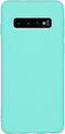 iMoshion Hoesje Geschikt voor Samsung Galaxy S10 Hoesje Siliconen - iMoshion Color Backcover - Mintgroen
