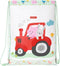 Safta Junior Gymbag, Boerderij - Zwemtas - 34 x 26 cm - Polyester