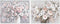 Schilderij Home ESPRIT Traditioneel Vaas 100 x 3,7 x 80 cm (2 Stuks)