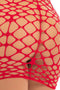 Sexy netjurkje met bandjes - Rood