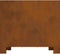 vidaXL - Vierkante - Vuurkorf - 60x60x30 - cm - Weerstaal