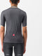 Castelli Fietsshirt Korte Mouwen Dames Grijs Antraciet - CASTELLI PEZZI JERSEY DARK GRAY - L