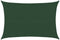 vidaXL - Zonnezeil - 160 - g/m² - 3,5x4,5 - m - HDPE - donkergroen