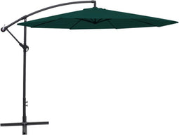 vidaXL - Zweefparasol - 3,5 - m - groen
