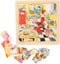 Goki Houten Lagenpuzzel - Mijn dag