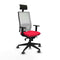 Bureaustoel Piqueras y Crespo 1D066G1 Rood