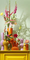Mica Decorations Felipe - Tulpenvaas - Handgemaakt keramiek - Oranje H27 x Ø20 cm