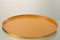 J-Line Plateau Rond Metaal Oker - Dienblad 40.50 x 40.50 cm