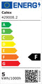 Calex Slimme Lamp - Wifi LED Verlichting - E14 - Dimbaar - RGB en Wit licht - 4.9W (2 stuks)