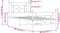 vidaXL - Bedframe - met - hoofd- - en - voeteneinde - metaal - wit - 100x200 - cm
