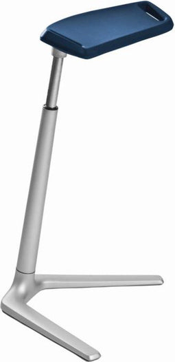 bimos Fin - Stahulp - Verstelbare zithoogte 620-850 mm - Blauw