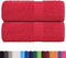 vidaXL - Zeepdoekjes - 2 - st - 30x30 - cm - 360 - g/m² - 100% - katoen - rood