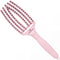 Olivia Garden Fingerbrush Combo - Anti-klit borstel - Geïoniseerd nylon - Pastel Pink