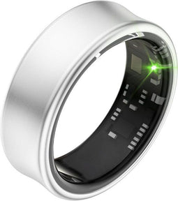 Focus® S2 Slimme Ring - Zilver - Maat 8 - AI Coach - Hartslag - Menstruatiecyclus - Slaapmonitor -