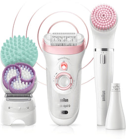 Braun Silk-épil 9 9-995 - Beauty Set - Epileerapparaat Scheerapparaat Scrubben Reiniging
