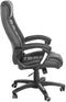 tectake® Bureaustoel - Luxe directiestoel - Ergonomisch - Zwart