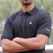 Donnay Noah - Sportpolo - Ruime pasvorm - Zwart - maat S