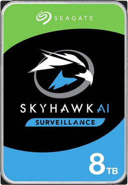 Seagate SkyHawk AI - 3,5 inch harde schijf - 8 TB - 7200 RPM - 256 MB cache - SATA3