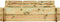 vidaXL - Plantenbak - verhoogd - 90x90x20 - cm - geïmpregneerd - hout