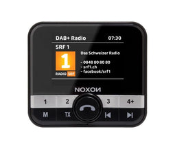 Noxon Road 4 - DAB+ en Bluetooth adapter - FM zender - 3.5mm AUX kabel - USB-A naar USB-C kabel - Plak-antenne