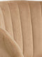 Mica Decorations Moony Eetkamerstoel - Velvet - Beige