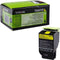 Lexmark 702HY - Tonercartridge - 4000 pagina's - Geel (1-pack)