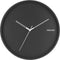 Wandklok Hue - Metaal Zwart - Ø40cm