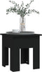vidaXL - Salontafel - 40x40x42 - cm - bewerkt - hout - zwart