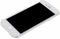 Design Backcover iPhone 8 Plus / 7 Plus hoesje - Grafisch Wit / Koper