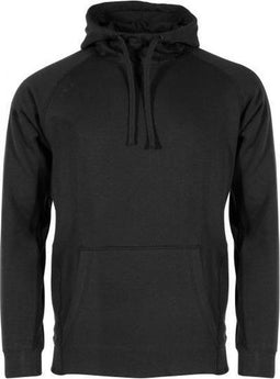 Stanno Ease Hoodie - Unisex - Comfortabele capuchon met kangaroo pocket - Zwart