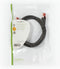 CAT6 Netwerkkabel - RJ45 Male - RJ45 Male - U/UTP - 1.50 m - Rond - PVC - Zwart - Envelop