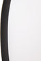 Housevitamin Ronde Metalen Spiegel - Staal Rand 3cm 80 Dia - Gemaakt van Staal Zwarte Wand Spiegel 80cm – Geschikt voor badkamer